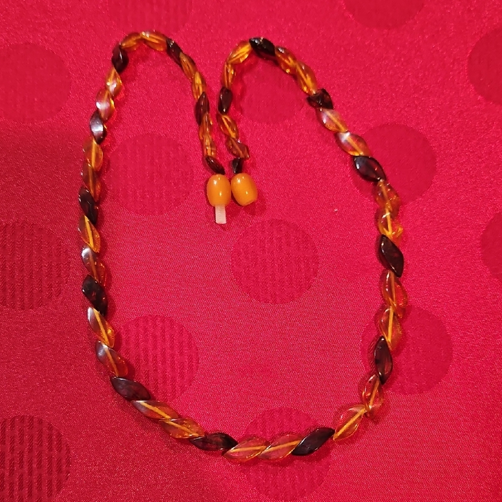 Vintage Authentic Amber Necklace